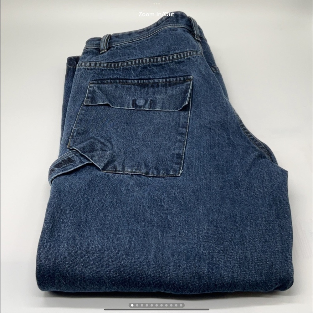 Marc Ecko Unltd. Baggy Fit Jeans 36” Waist Inseam 31” Dark Blue